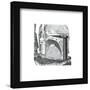 Gallery Pops Star Wars: Saga - Boba Fett Sketch Wall Art-Trends International-Framed Gallery Pops
