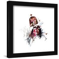 Gallery Pops Star Wars: Saga - Boba Fett Watercolor Wall Art-Trends International-Framed Gallery Pops