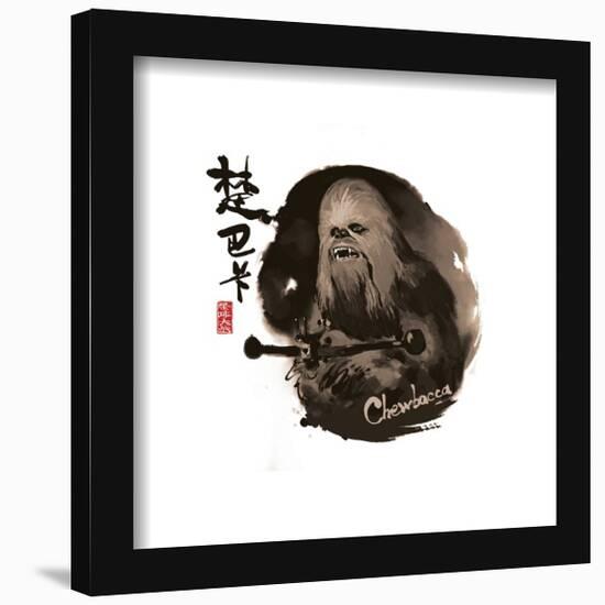 Gallery Pops Star Wars: Saga - Chinese Painting Chewbacca Wall Art-Trends International-Framed Gallery Pops