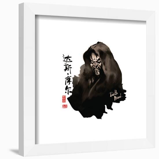 Gallery Pops Star Wars: Saga - Chinese Painting Darth Maul Wall Art-Trends International-Framed Gallery Pops