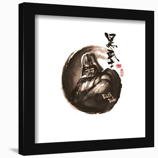Gallery Pops Star Wars: Saga - Chinese Painting Darth Vader Wall Art-Trends International-Framed Gallery Pops