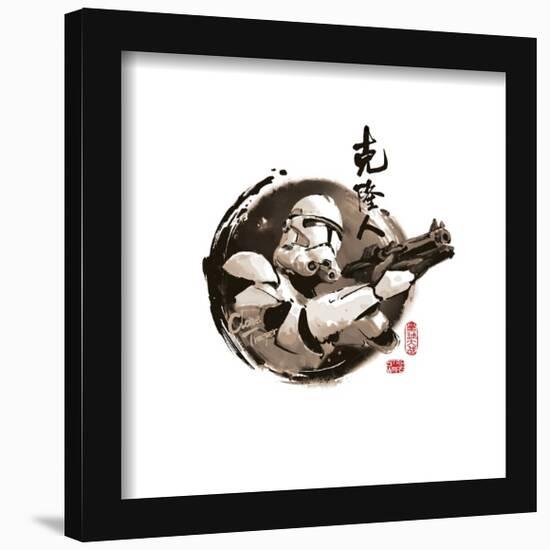 Gallery Pops Star Wars: Saga - Chinese Painting Stormtrooper Wall Art-Trends International-Framed Gallery Pops