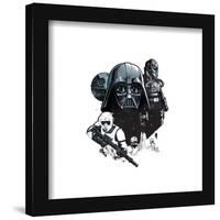 Gallery Pops Star Wars: Saga - Darth Vader Character Collage Wall Art-Trends International-Framed Gallery Pops