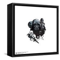 Gallery Pops Star Wars: Saga - Darth Vader Character Collage Wall Art-Trends International-Framed Stretched Canvas