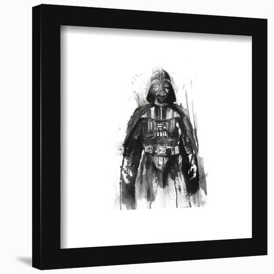 Gallery Pops Star Wars: Saga - Darth Vader Watercolor Wall Art-Trends International-Framed Gallery Pops