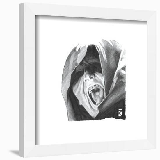 Gallery Pops Star Wars: Saga - Emperor Palpatine Sketch Wall Art-Trends International-Framed Gallery Pops