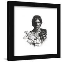 Gallery Pops Star Wars: Saga - Han Solo Artistic Atmosphere Portrait Wall Art-Trends International-Framed Gallery Pops