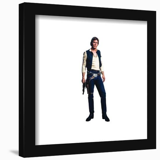 Gallery Pops Star Wars: Saga - Han Solo Wall Art-Trends International-Framed Gallery Pops