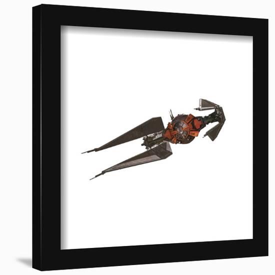 Gallery Pops Star Wars: Saga - Kylo Ren's TIE Fighter Wall Art-Trends International-Framed Gallery Pops