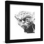 Gallery Pops Star Wars: Saga - Master Yoda Sketch Wall Art-Trends International-Framed Gallery Pops