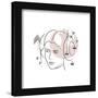 Gallery Pops Star Wars: Saga - Mid-Century Modern Princess Leia Wall Art-Trends International-Framed Gallery Pops