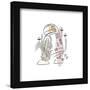 Gallery Pops Star Wars: Saga - Mid-Century Modern R2-D2 Wall Art-Trends International-Framed Gallery Pops