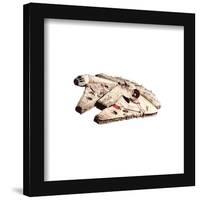 Gallery Pops Star Wars: Saga - Millennium Falcon Wall Art-Trends International-Framed Gallery Pops