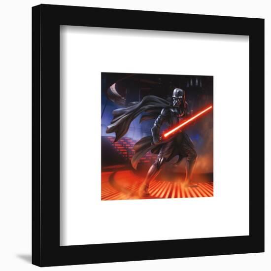 Gallery Pops Star Wars: Saga - Moments Edge Darth Vader Wall Art-Trends International-Framed Gallery Pops