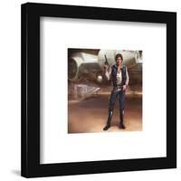 Gallery Pops Star Wars: Saga - Moments Edge Han Solo Wall Art-Trends International-Framed Gallery Pops