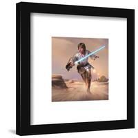 Gallery Pops Star Wars: Saga - Moments Edge Luke Skywalker Wall Art-Trends International-Framed Gallery Pops