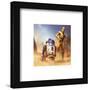 Gallery Pops Star Wars: Saga - Moments Edge R2-D2 and C-3PO Wall Art-Trends International-Framed Gallery Pops