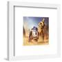 Gallery Pops Star Wars: Saga - Moments Edge R2-D2 and C-3PO Wall Art-Trends International-Framed Gallery Pops