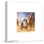 Gallery Pops Star Wars: Saga - Moments Edge R2-D2 and C-3PO Wall Art-Trends International-Stretched Canvas