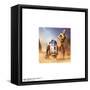 Gallery Pops Star Wars: Saga - Moments Edge R2-D2 and C-3PO Wall Art-Trends International-Framed Stretched Canvas