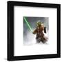 Gallery Pops Star Wars: Saga - Moments Edge Yoda Lightsaber Wall Art-Trends International-Framed Gallery Pops