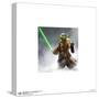 Gallery Pops Star Wars: Saga - Moments Edge Yoda Lightsaber Wall Art-Trends International-Stretched Canvas