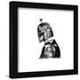 Gallery Pops Star Wars: Saga - Monochrome Boba Fett Wall Art-Trends International-Framed Gallery Pops