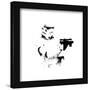 Gallery Pops Star Wars: Saga - Monochrome Stormtrooper Wall Art-Trends International-Framed Gallery Pops