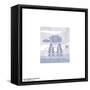 Gallery Pops Star Wars: Saga - Neutral Abstract AT-AT Wall Art-Trends International-Framed Stretched Canvas