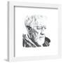 Gallery Pops Star Wars: Saga - Obi-Wan Kenobi Sketch Wall Art-Trends International-Framed Gallery Pops