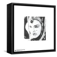 Gallery Pops Star Wars: Saga - Padmé Amidala Sketch Wall Art-Trends International-Framed Stretched Canvas