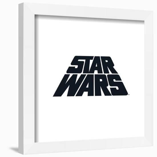 Gallery Pops Star Wars: Saga - Perspective Logo Wall Art-Trends International-Framed Gallery Pops