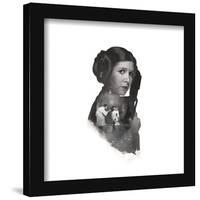 Gallery Pops Star Wars: Saga - Princess Leia Artistic Atmosphere Portrait Wall Art-Trends International-Framed Gallery Pops