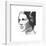 Gallery Pops Star Wars: Saga - Princess Leia Sketch Wall Art-Trends International-Framed Gallery Pops