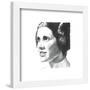 Gallery Pops Star Wars: Saga - Princess Leia Sketch Wall Art-Trends International-Framed Gallery Pops