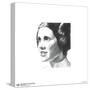 Gallery Pops Star Wars: Saga - Princess Leia Sketch Wall Art-Trends International-Stretched Canvas