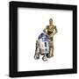 Gallery Pops Star Wars: Saga - R2-D2 and C-3PO Wall Art-Trends International-Framed Gallery Pops