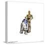 Gallery Pops Star Wars: Saga - R2-D2 and C-3PO Wall Art-Trends International-Stretched Canvas