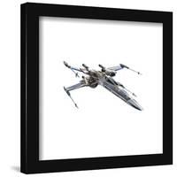 Gallery Pops Star Wars: Saga - Resistance X-Wing Fighter Wall Art-Trends International-Framed Gallery Pops