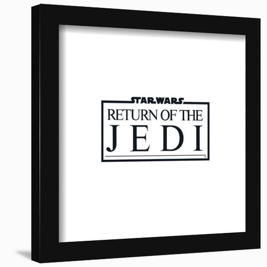 Gallery Pops Star Wars: Saga - Return of the Jedi Classic Logo Wall Art-Trends International-Framed Gallery Pops