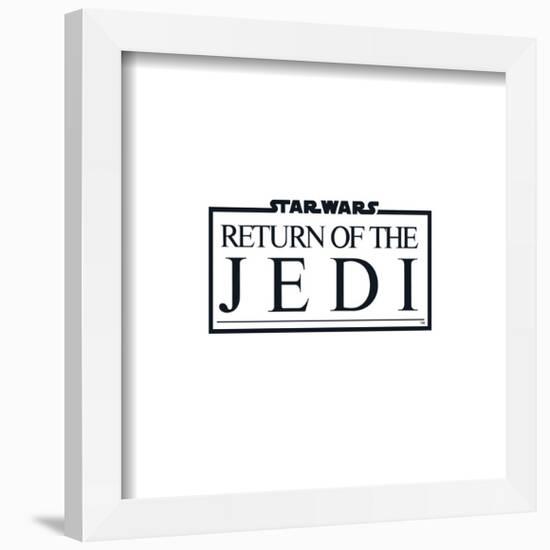 Gallery Pops Star Wars: Saga - Return of the Jedi Classic Logo Wall Art-Trends International-Framed Gallery Pops