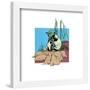 Gallery Pops Star Wars: Saga - Return of the Jedi Illustrated Yoda Wall Art-Trends International-Framed Gallery Pops