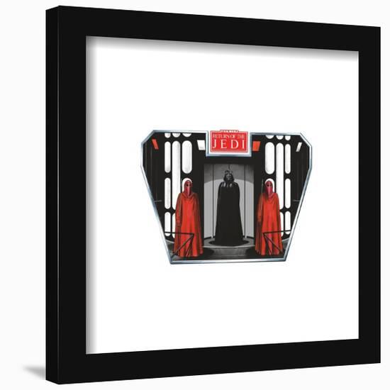 Gallery Pops Star Wars: Saga - Return of the Jedi Vader Royal Guards Wall Art-Trends International-Framed Gallery Pops