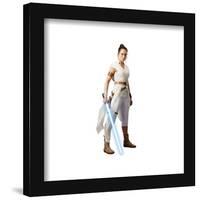 Gallery Pops Star Wars: Saga - Rey Wall Art-Trends International-Framed Gallery Pops