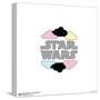 Gallery Pops Star Wars: Saga - Star Wars Pastel Pop Logo Wall Art-Trends International-Stretched Canvas
