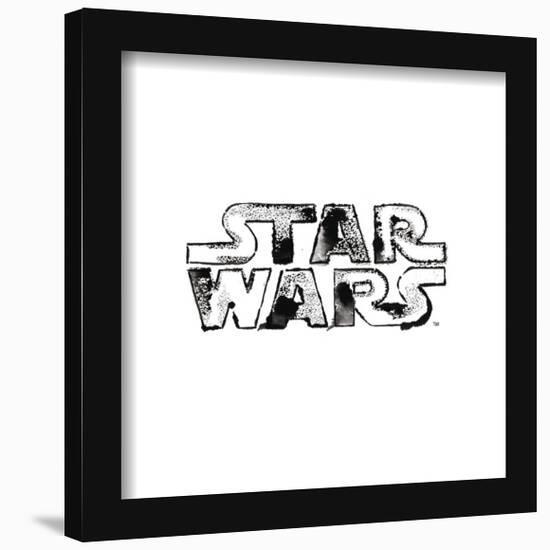 Gallery Pops Star Wars: Saga - Star Wars Watercolor Logo Wall Art-Trends International-Framed Gallery Pops