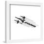 Gallery Pops Star Wars: Saga - Star Wars X-Wing Logo Wall Art-Trends International-Framed Gallery Pops