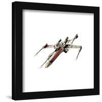 Gallery Pops Star Wars: Saga - T-65 X-Wing Fighter Wall Art-Trends International-Framed Gallery Pops