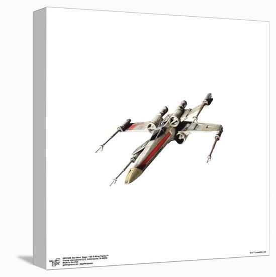 Gallery Pops Star Wars: Saga - T-65 X-Wing Fighter Wall Art-Trends International-Stretched Canvas
