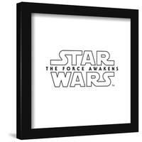 Gallery Pops Star Wars: Saga - The Force Awakens Logo Wall Art-Trends International-Framed Gallery Pops